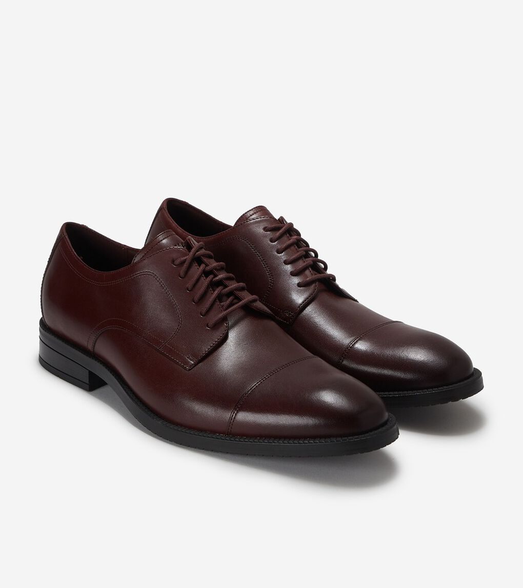 モダンエッセンシャル キャップトゥ オックスフォード mens.