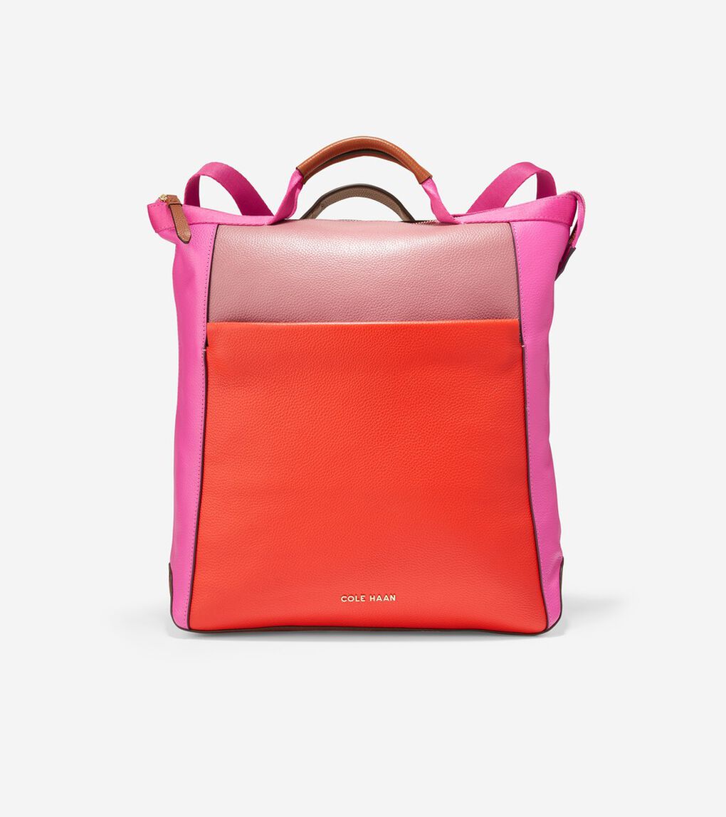 レザー コンバーチブル バックパック womens.