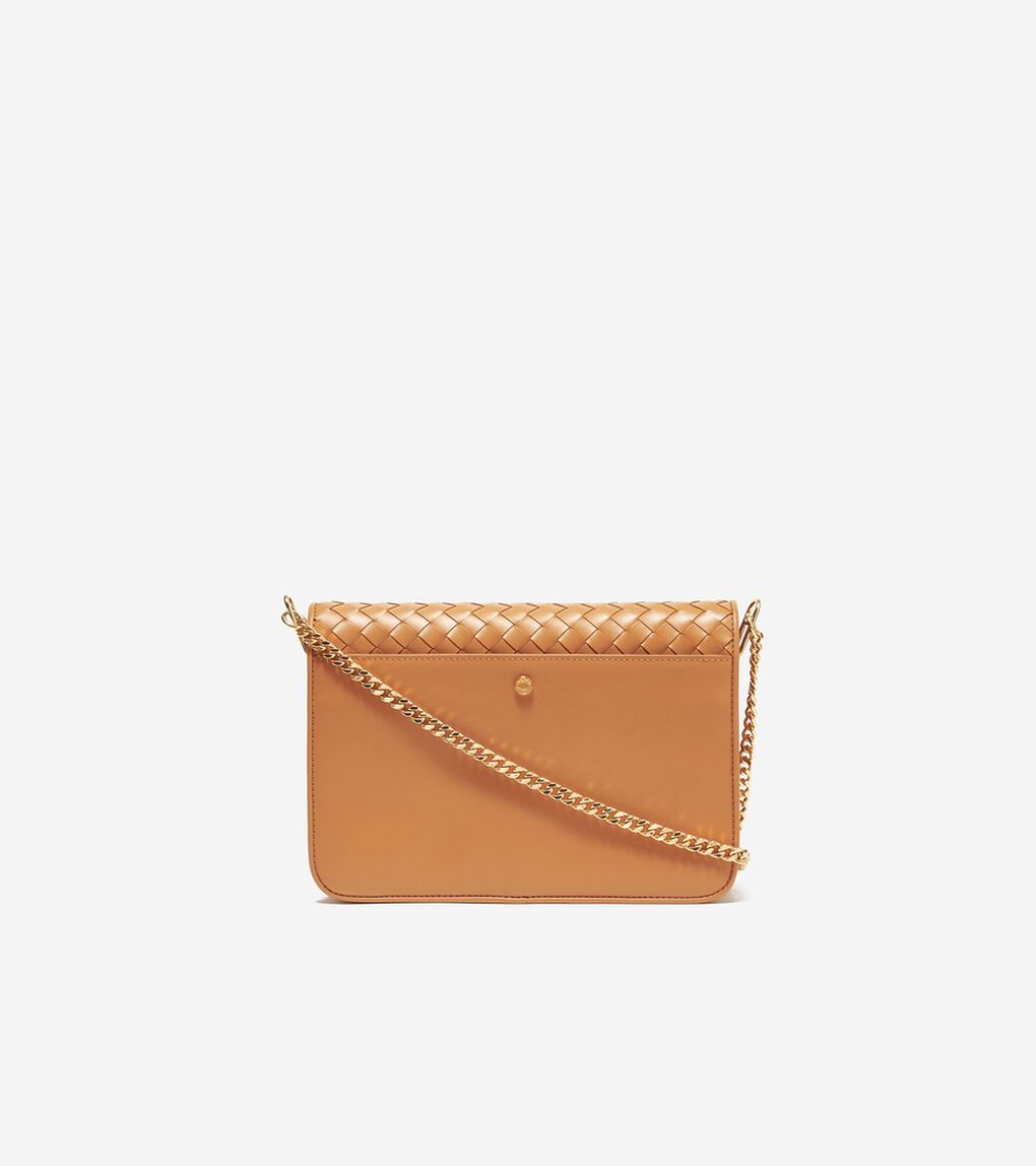 ウォーブン レザー クロスボディ womens.