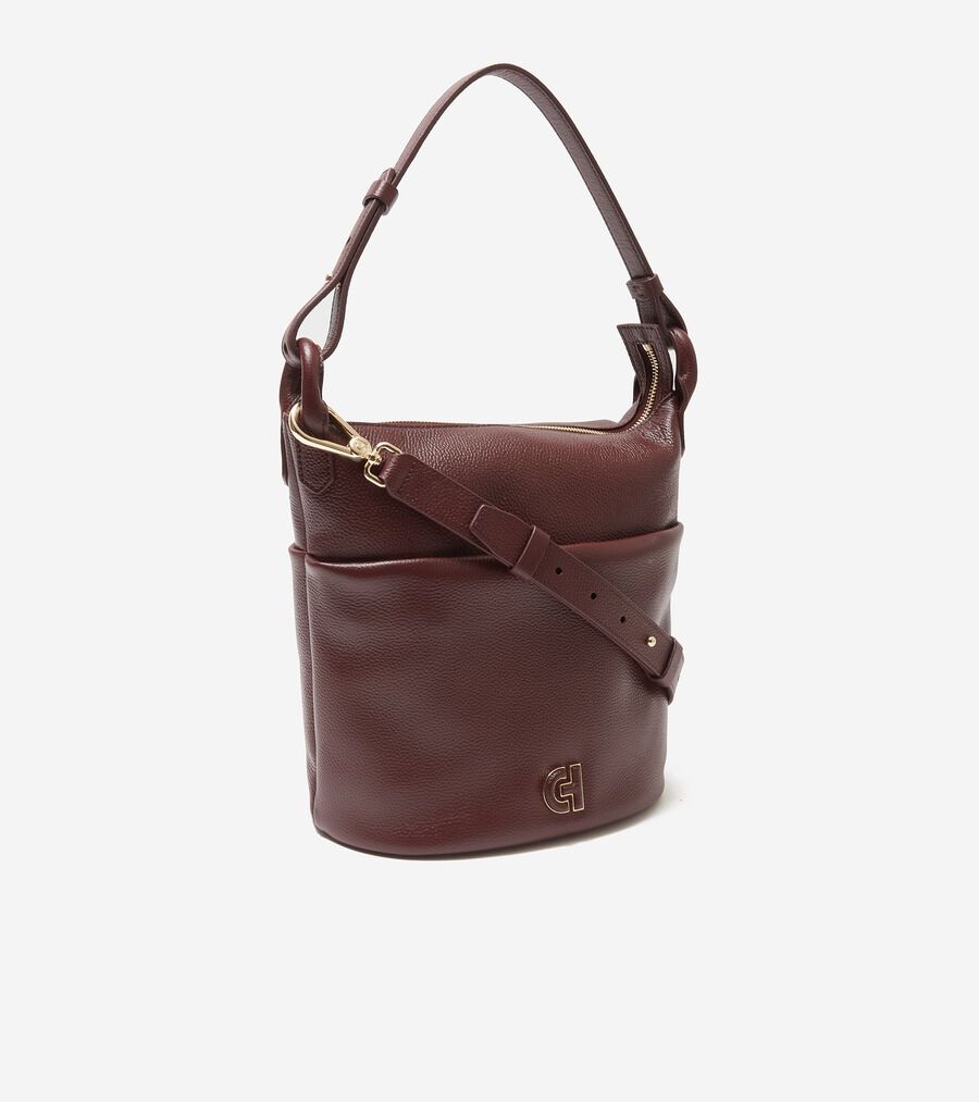 エッセンシャル ソフト バケット バッグ womens. 18000 | COLE_HAAN