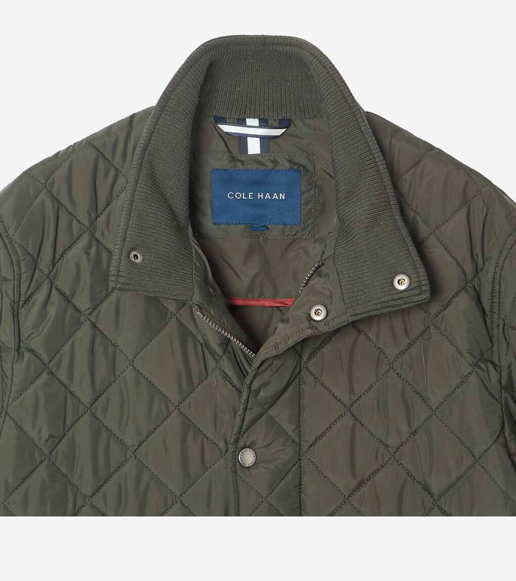 キルテッド バーン ジャケット mens.