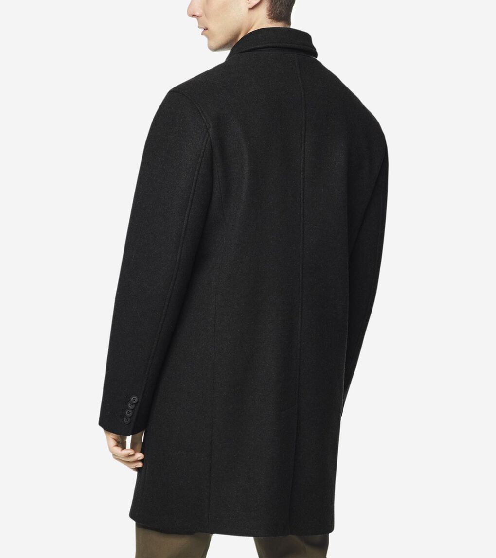 ストレッチ ウール コート Mens