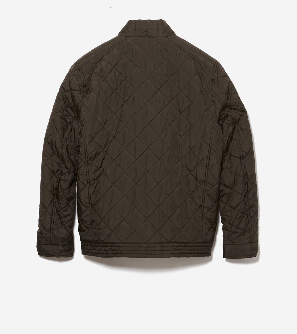 モダン キルテッド ボマー mens.