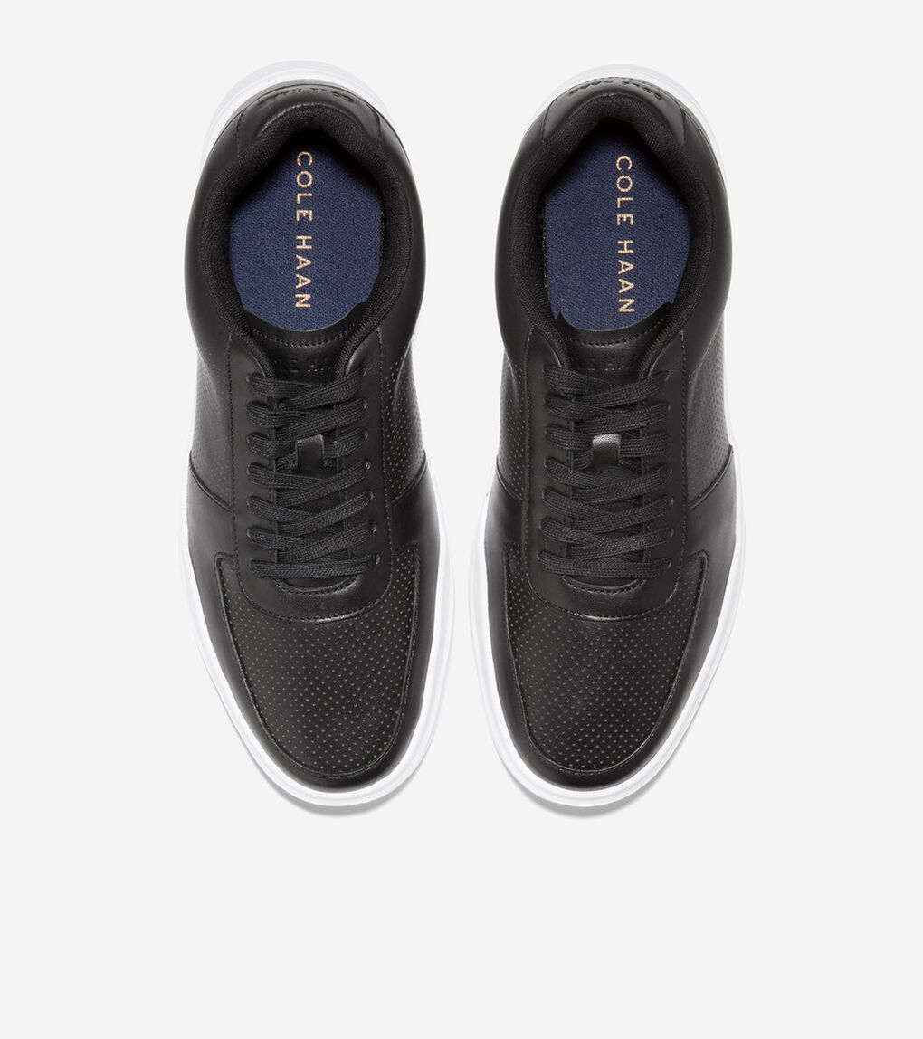 グランド クロスコート モダン パーフォレーション スニーカー mens.