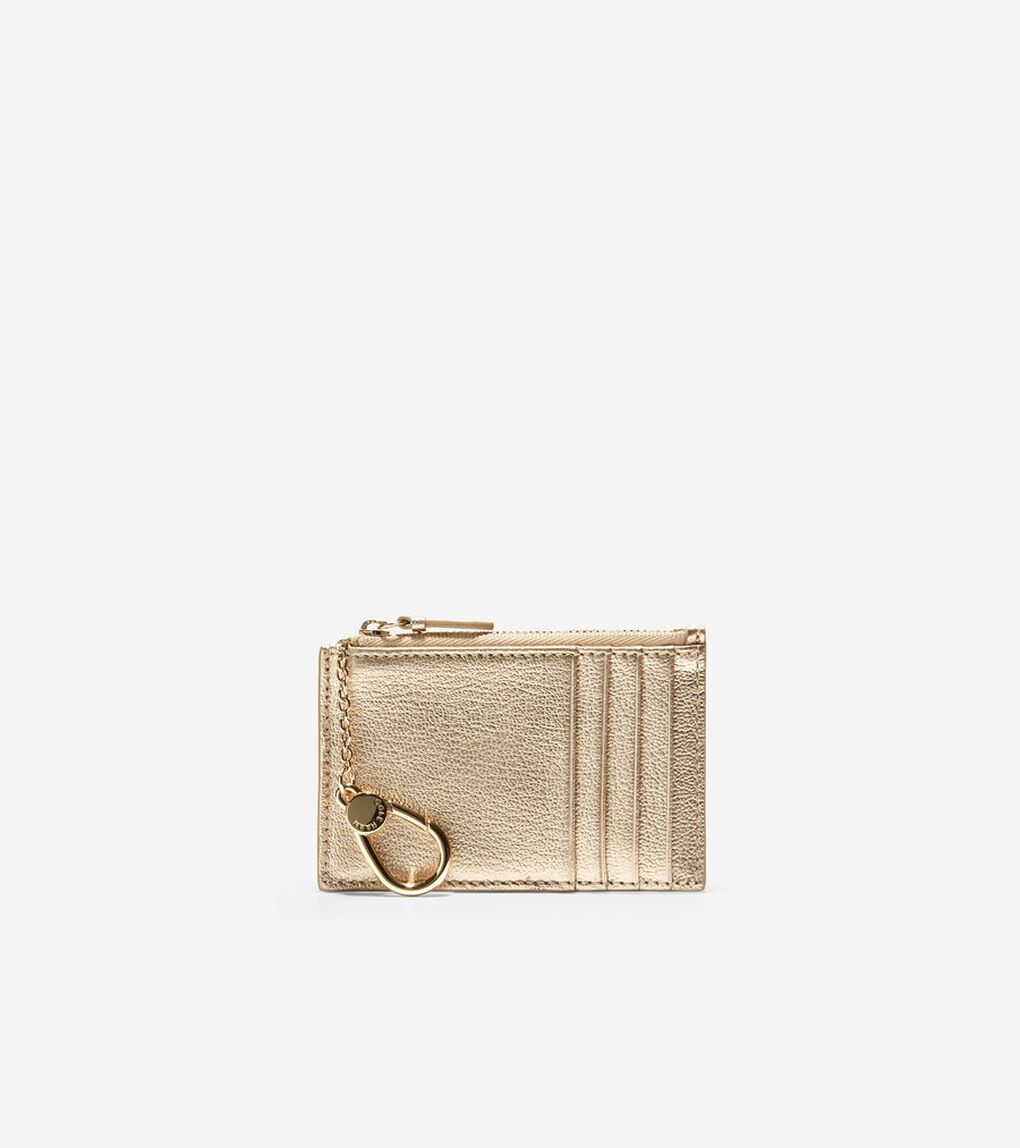 カード ケース ジップ付き womens.