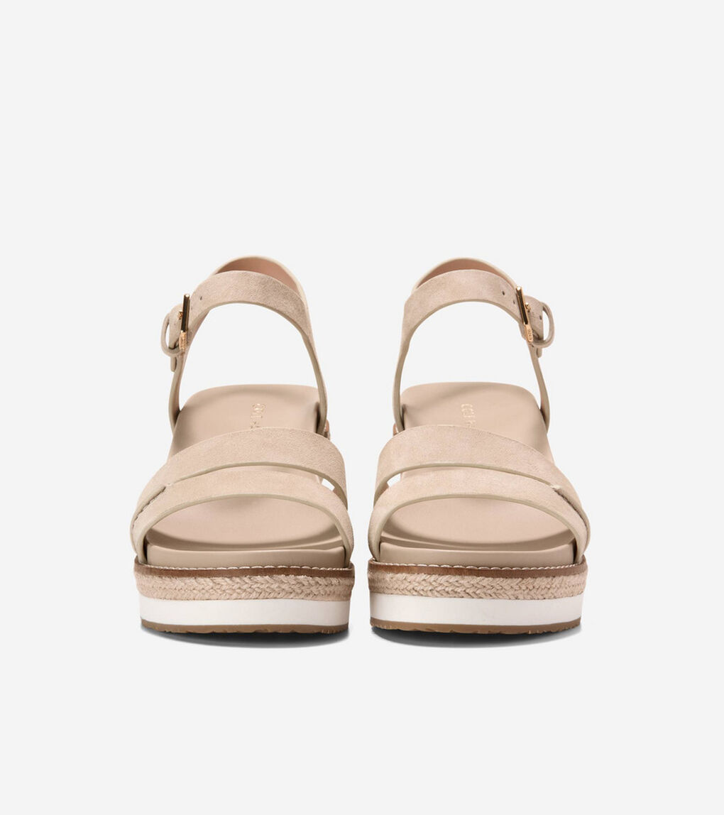 クラウドフィール ロニー エスパドリーユ ウェッジ サンダル womens.