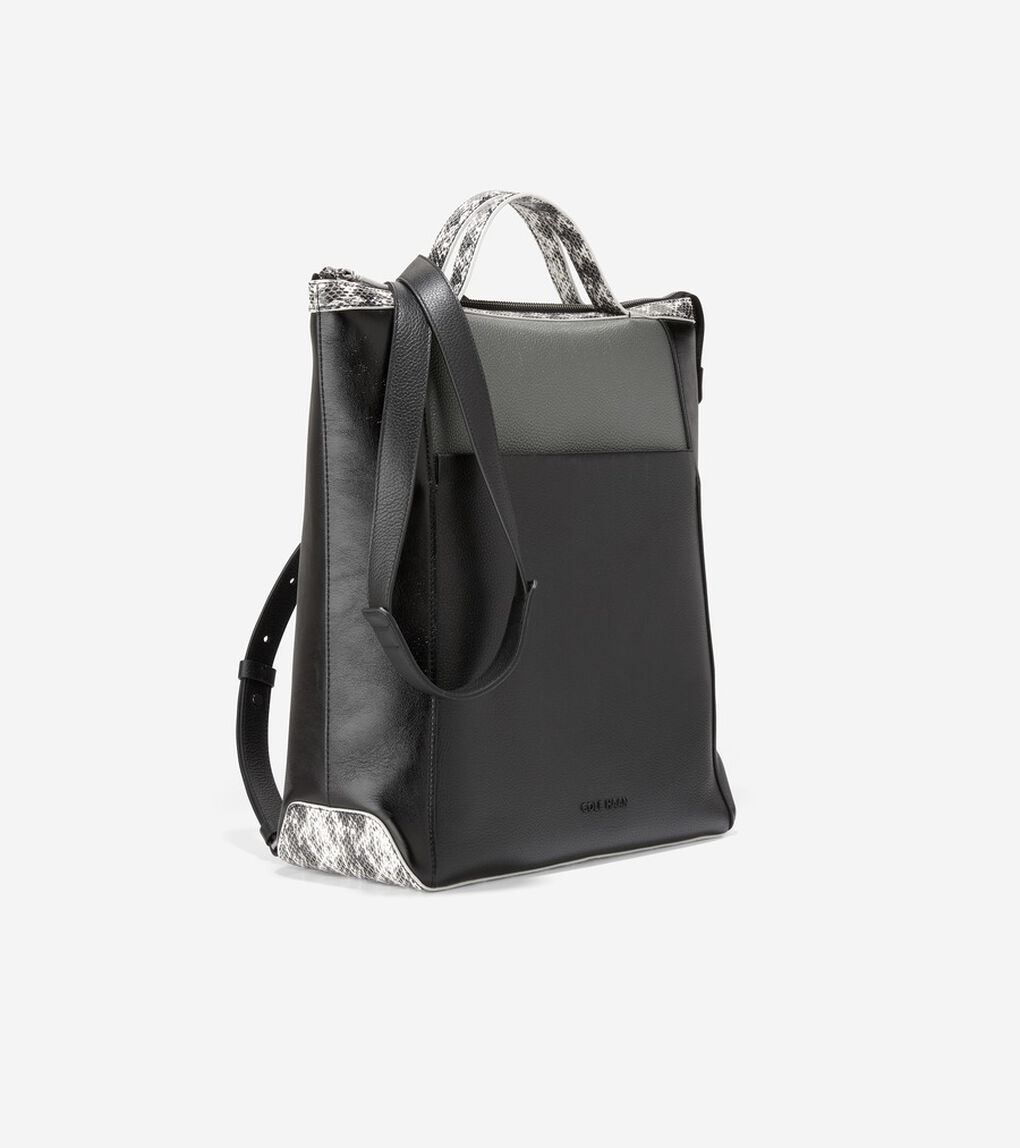 グランド アンビション レザー バックパック womens.