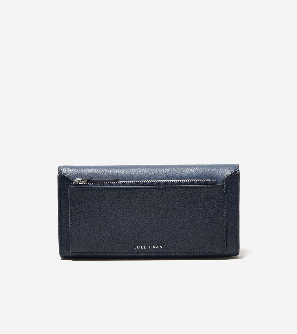エンベロープ フラップ ウォレット womens.