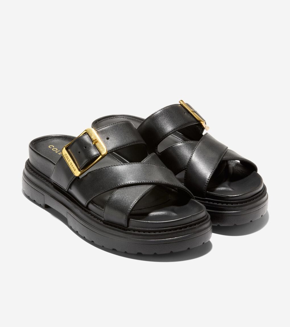 フラヤ スライド サンダル womens.