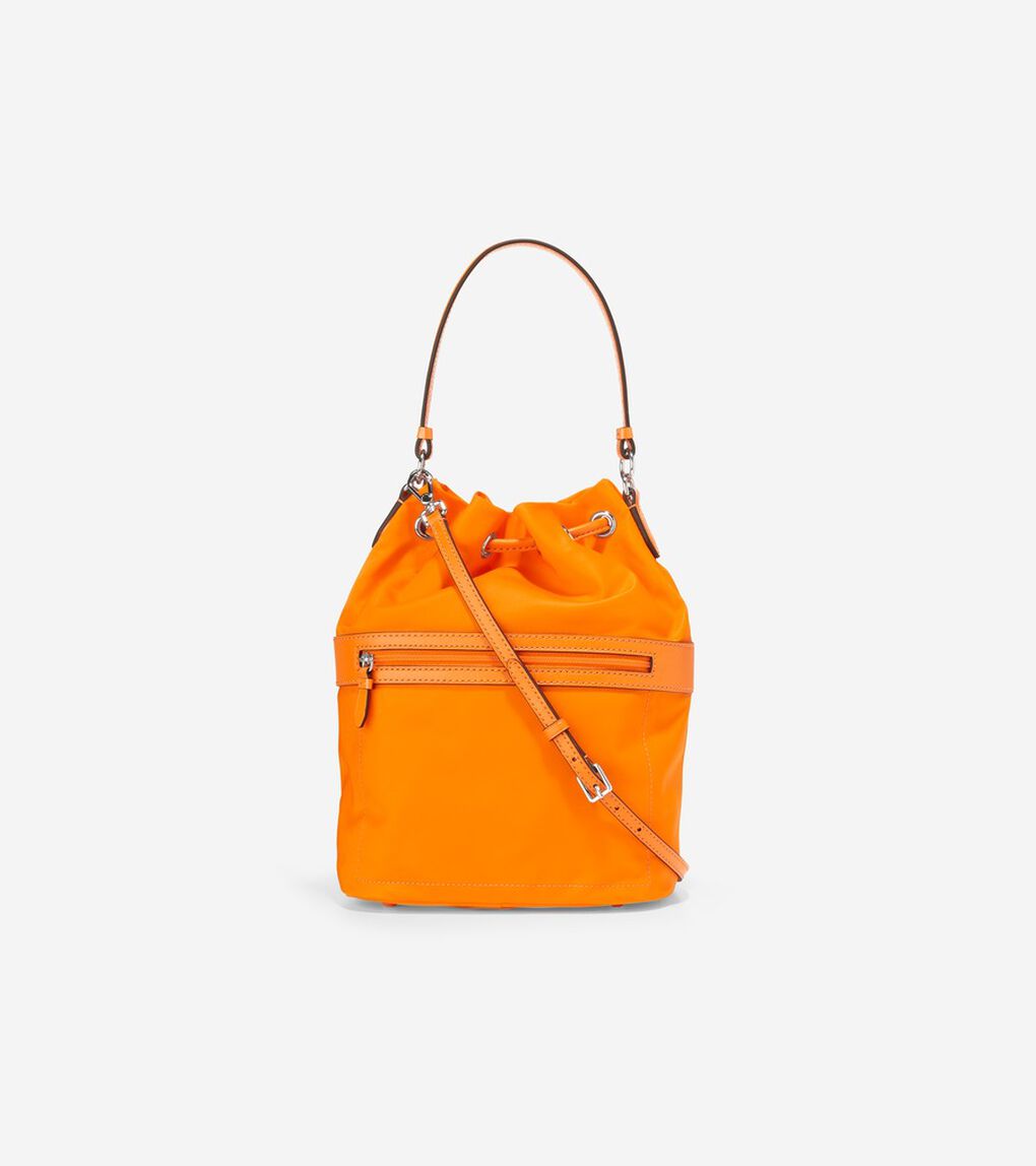 ナイロン ドローストリング クロスボディ womens.