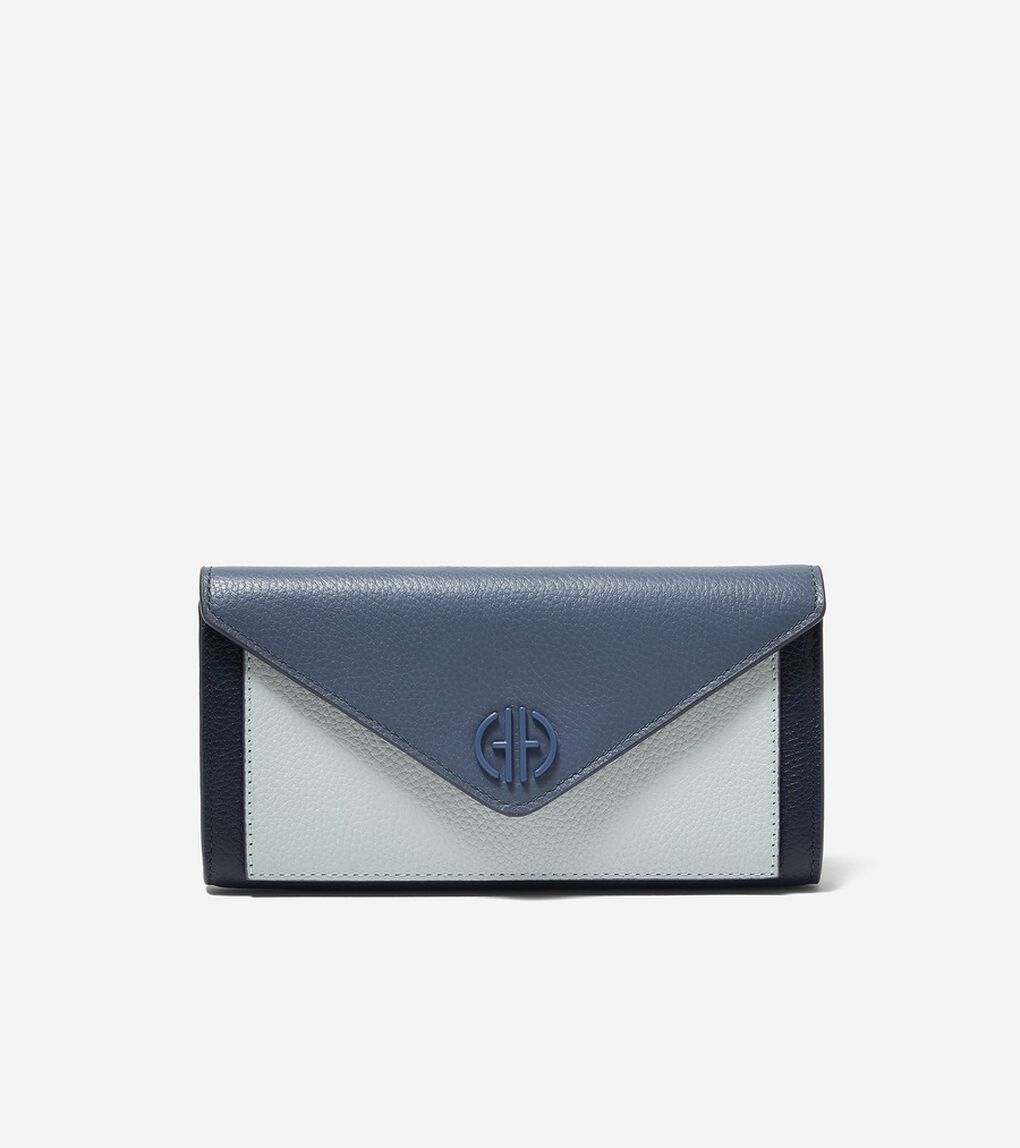 エンベロープ フラップ ウォレット womens.