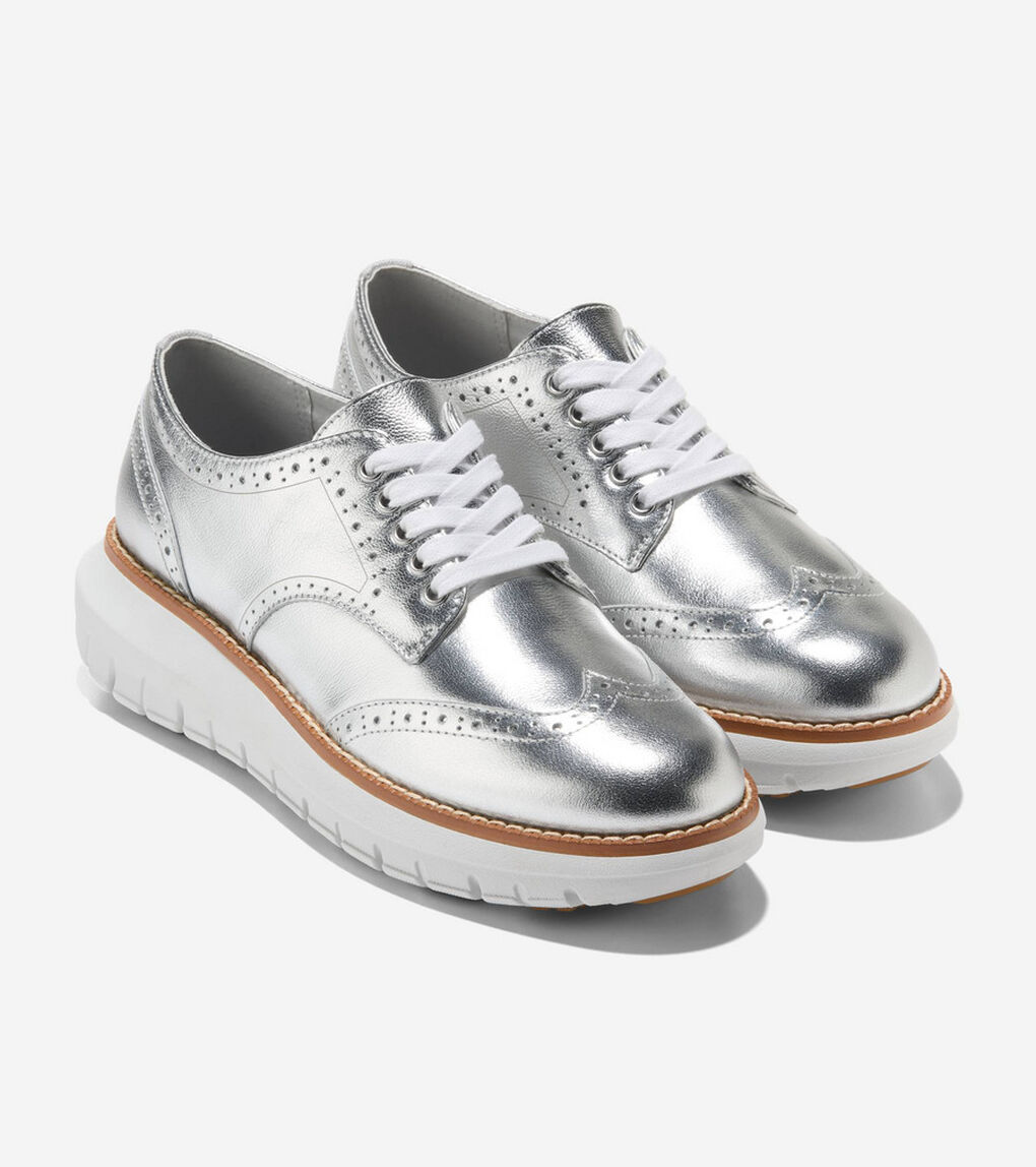 ゼログランド レクサンナ ウィングチップ オックスフォード womens