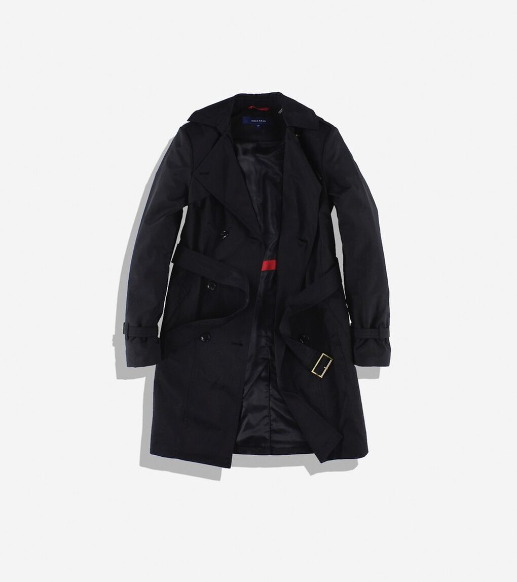 ダブル ブレステッド トレンチ womens.