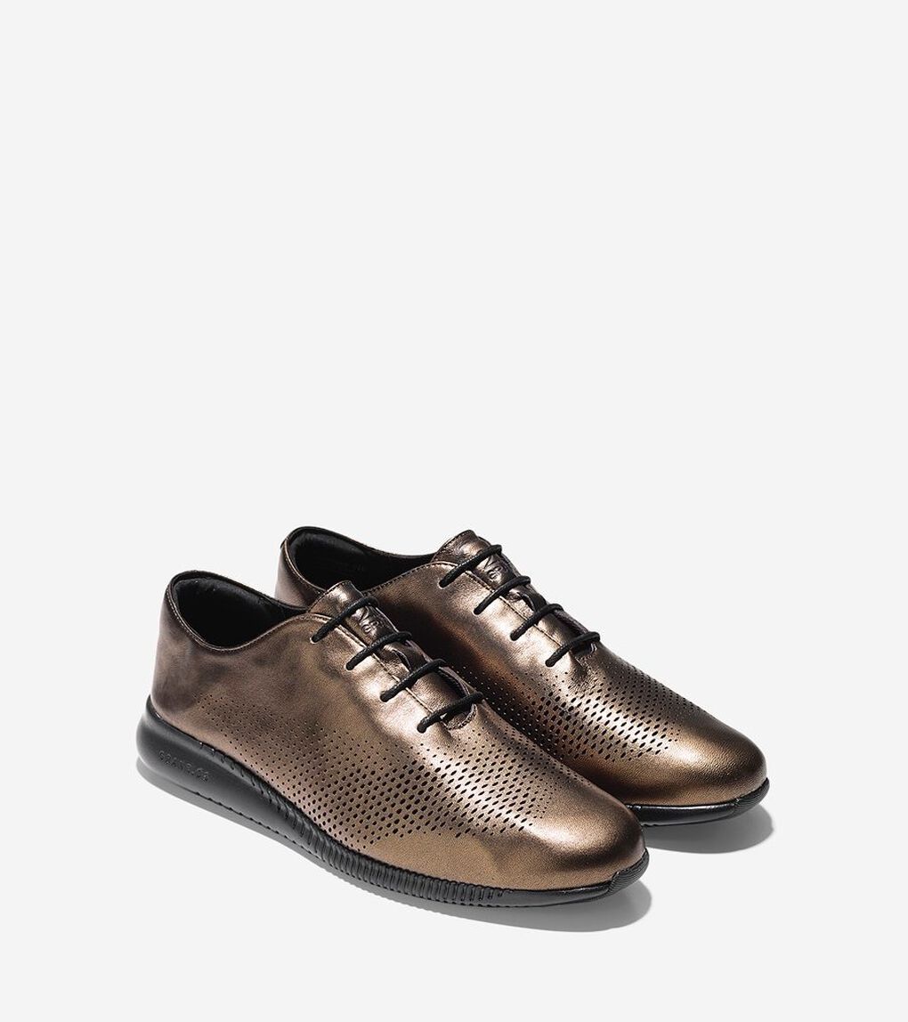 2.ゼログランド レーザー ウィング オックスフォード womens. 0.0 