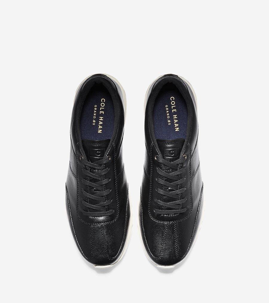 極美品 cole haan グランドクロスコートレザーシューズ 黒 9.5 27 グランド クロスコート スニーカー mens. 22000 | COLE_HAAN