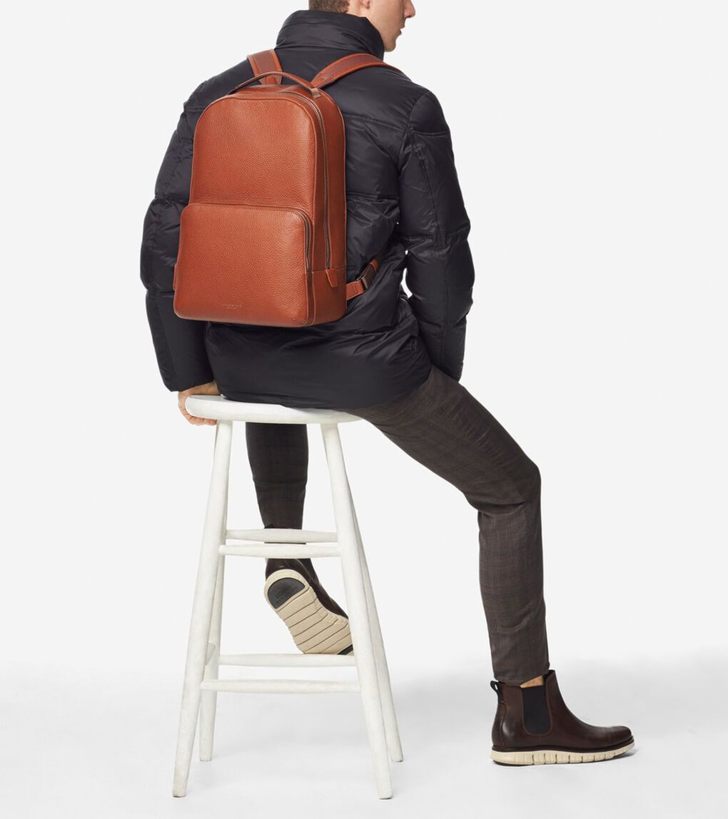 レザー バックパック mens.