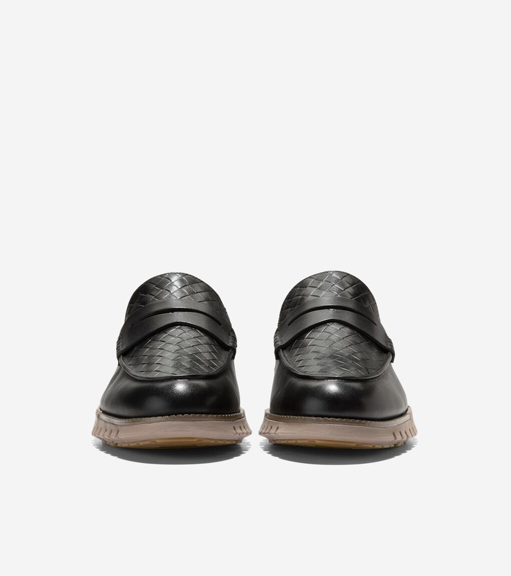 ゼログランド リマスタード ペニーローファー mens