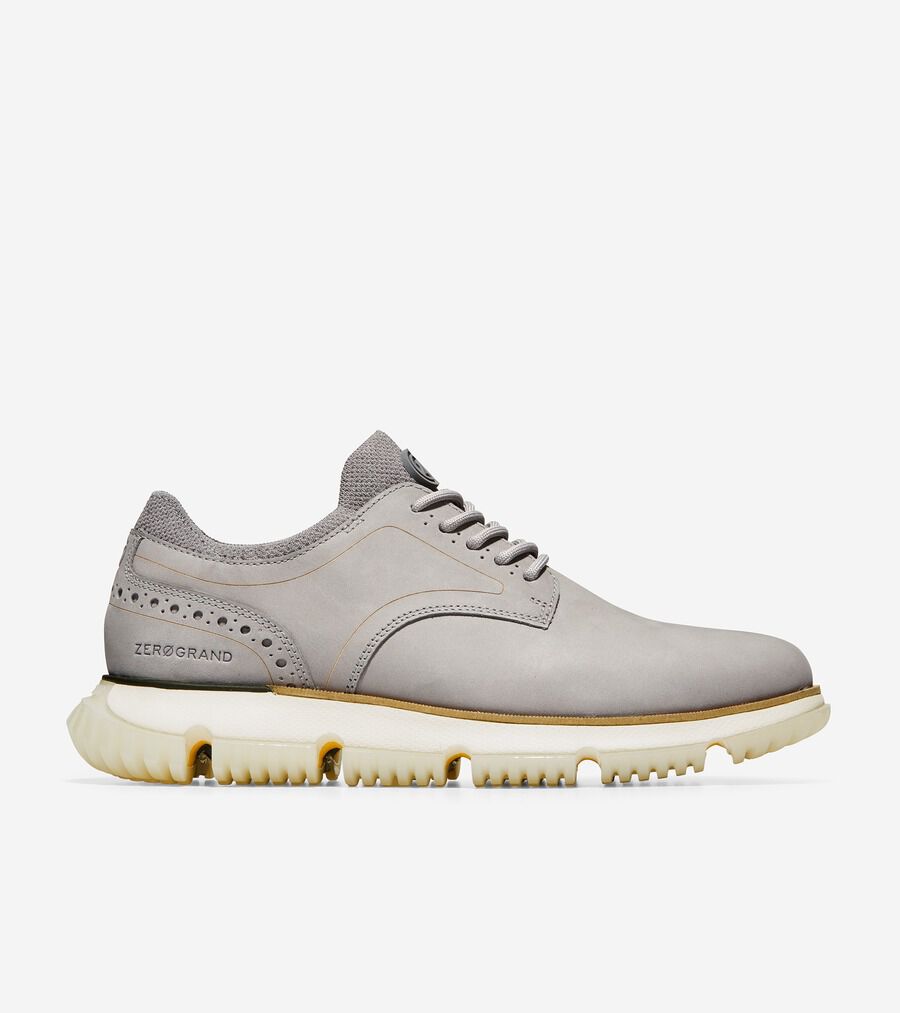 4.ゼログランド プレーントウ ウォータープルーフ mens 0.0 | COLE_HAAN