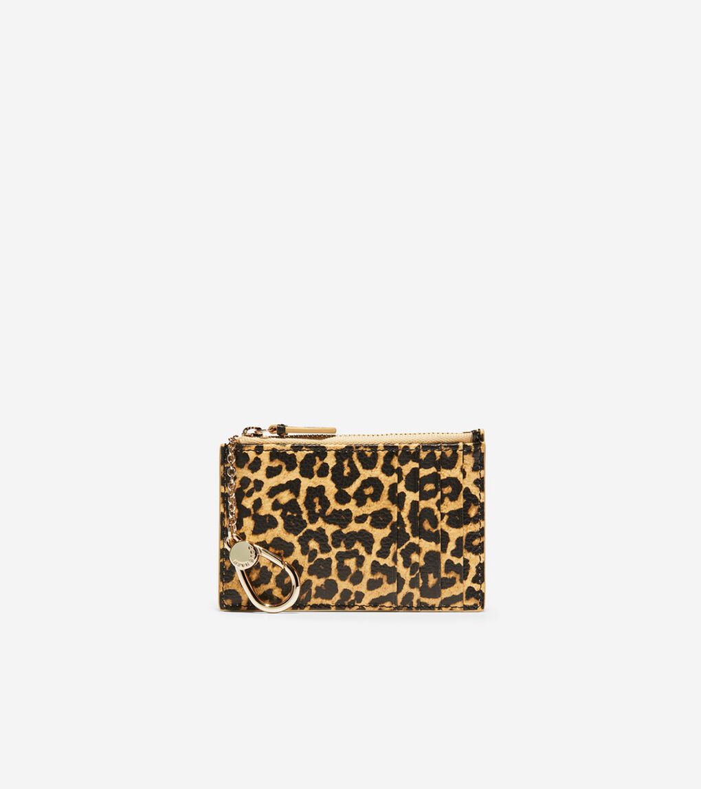 カード ケース ジップ付き womens.