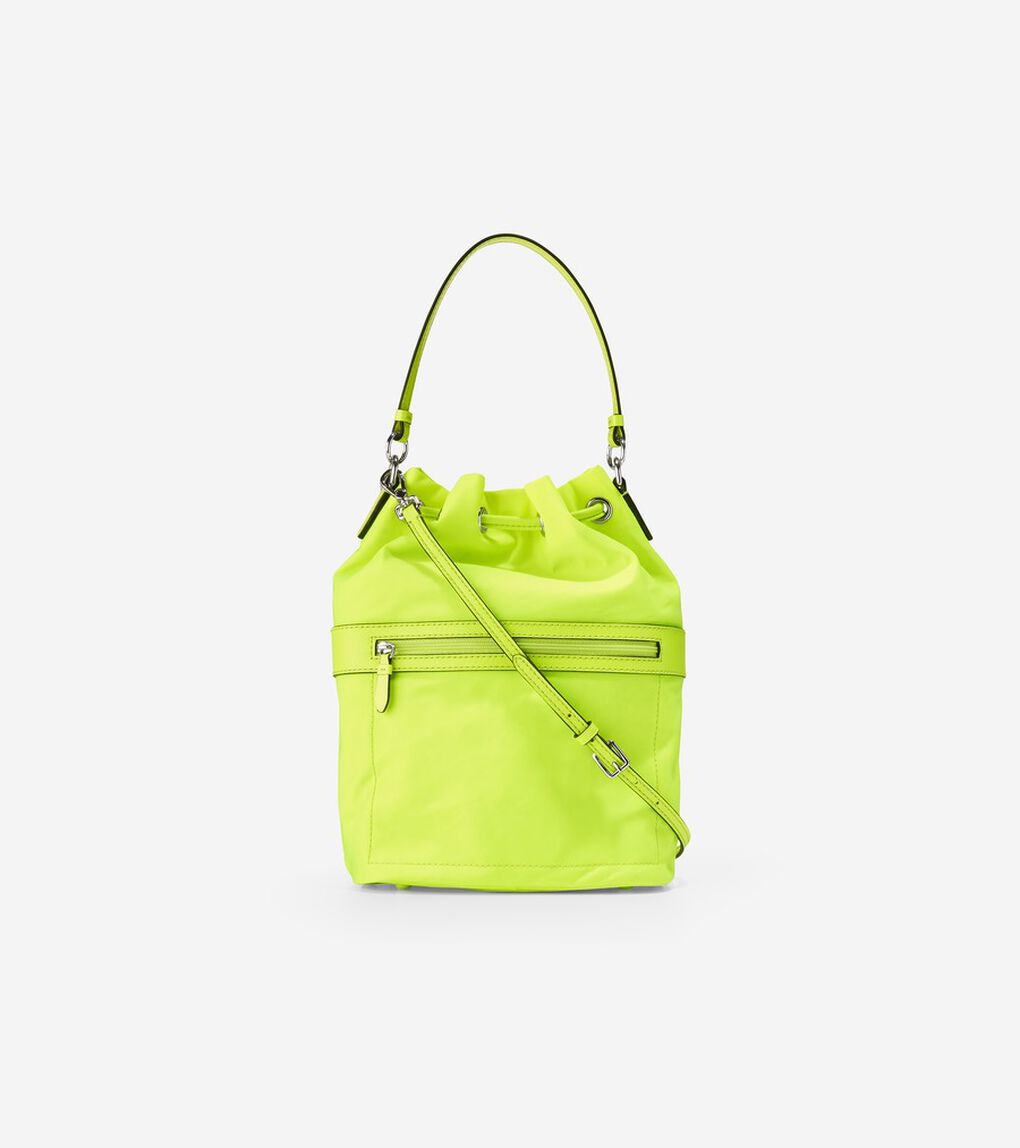 ナイロン ドローストリング クロスボディ womens.