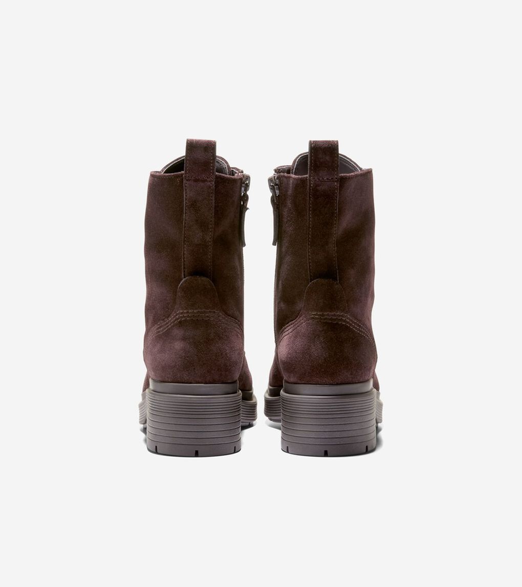 シェリーズ レースアップ ラグ ブーツ ウォータープルーフ womens.