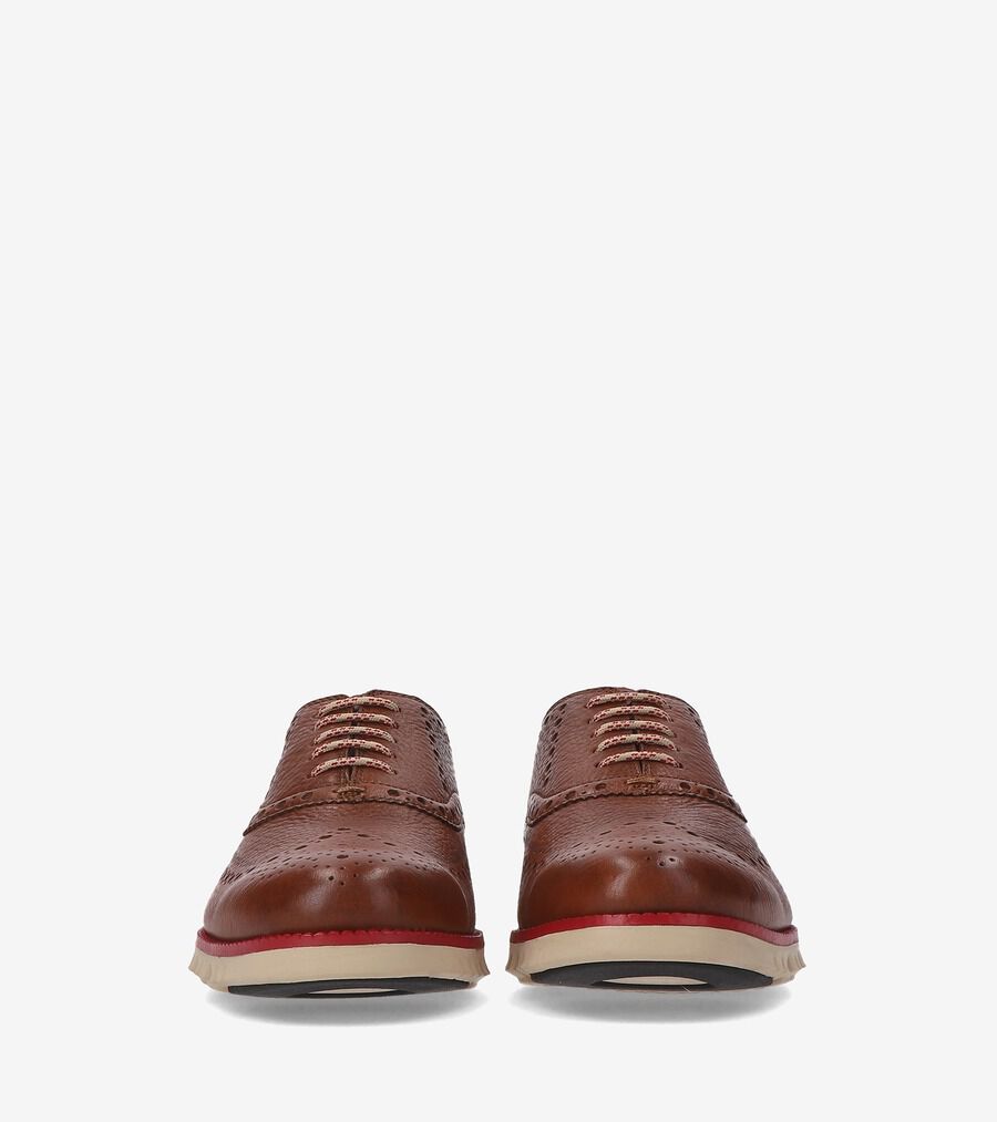 Cole Haan ゼログランド　ウィングオックスフォード　サイズ9M 5.ゼログランド ウィングオックスフォード mens. 0.0 | COLE_HAAN