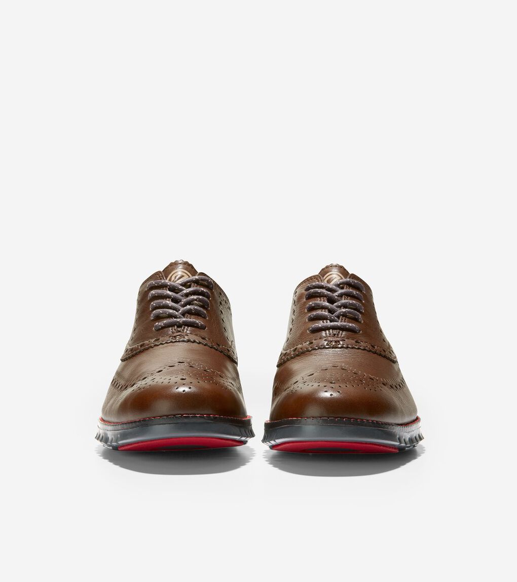 ゼログランド ウィングチップ オックスフォード mens.