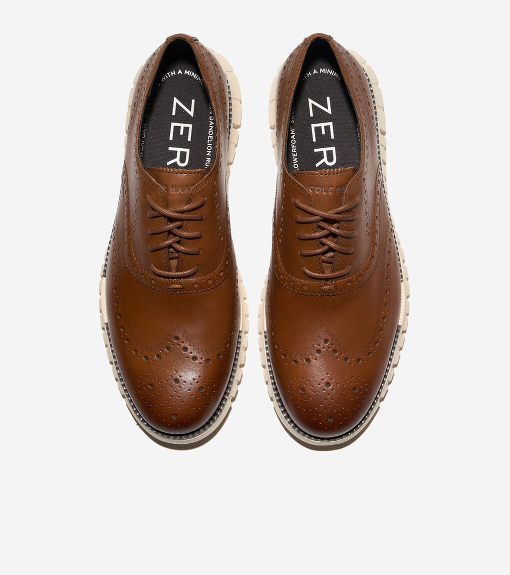 ゼログランド リマスタード ウィングチップ オックスフォード mens.