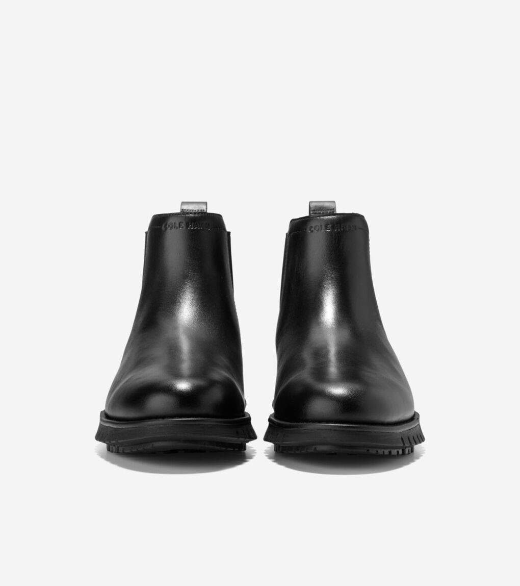 ゼログランド リマスタード チェルシーブーツ ウォータープルーフ mens