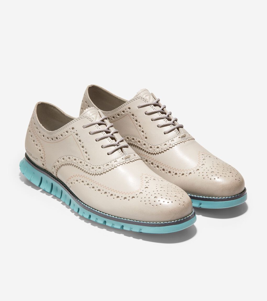 ゼログランド ウィングチップ オックスフォード mens.