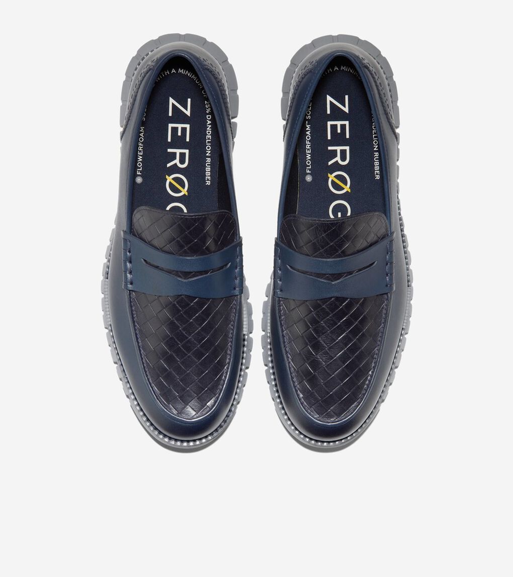ゼログランド リマスタード ペニーローファー mens