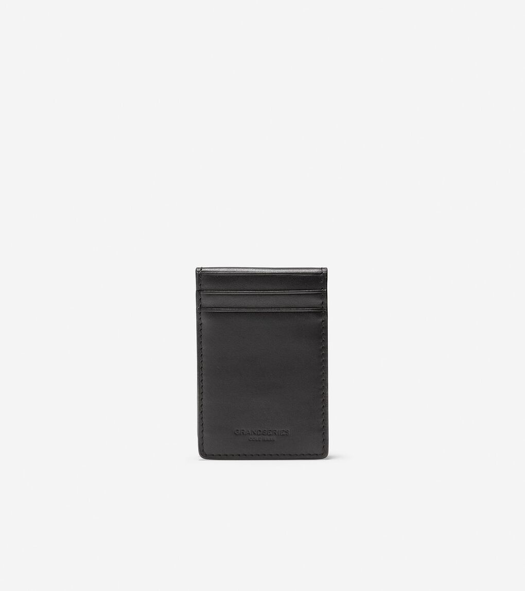 フォールド カード ケース W/ マネー クリップ mens.