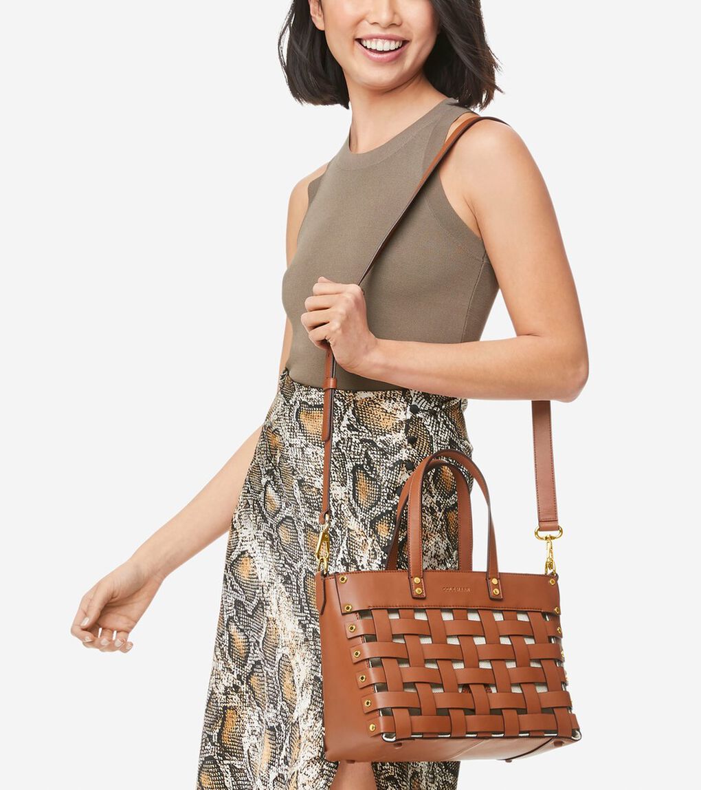 レザー バスケット トート womens.