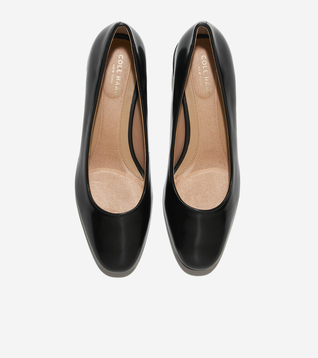 ゴートゥー シェイラ ブロック ヒール パンプ womens.