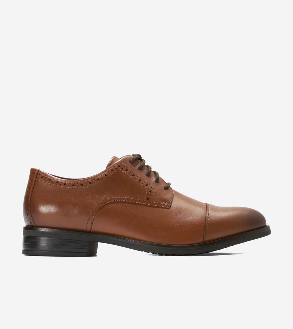 グランドプラスドレスキャップトゥオックスフォード mens.
