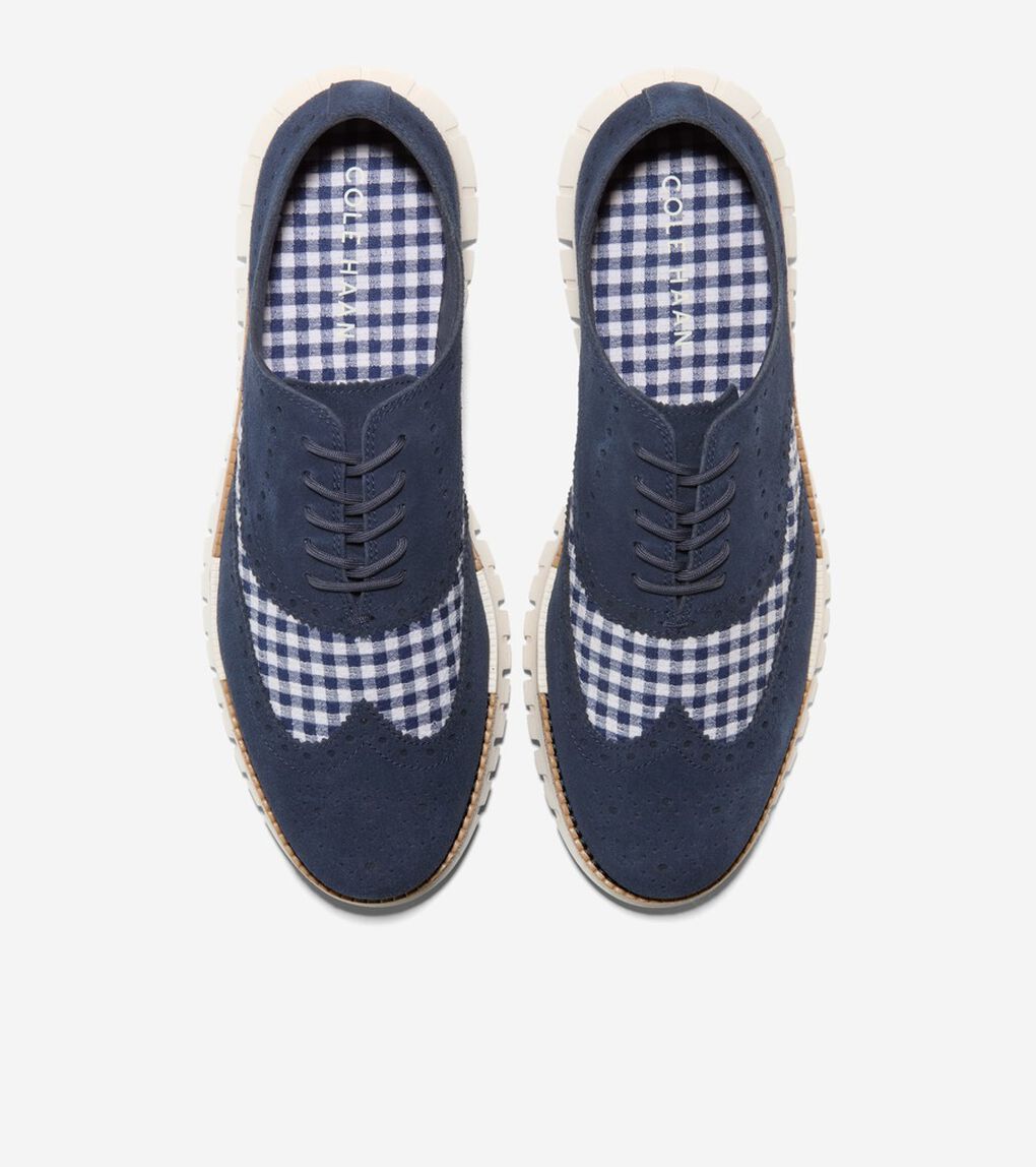 ゼログランド リマスタードウィングチップオックス ラインド mens.