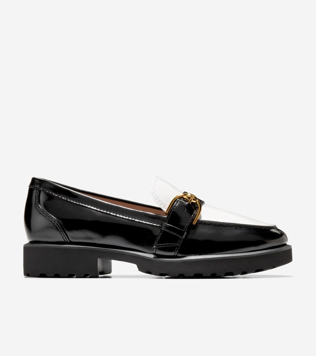 ギアナ バックル ローファー womens.