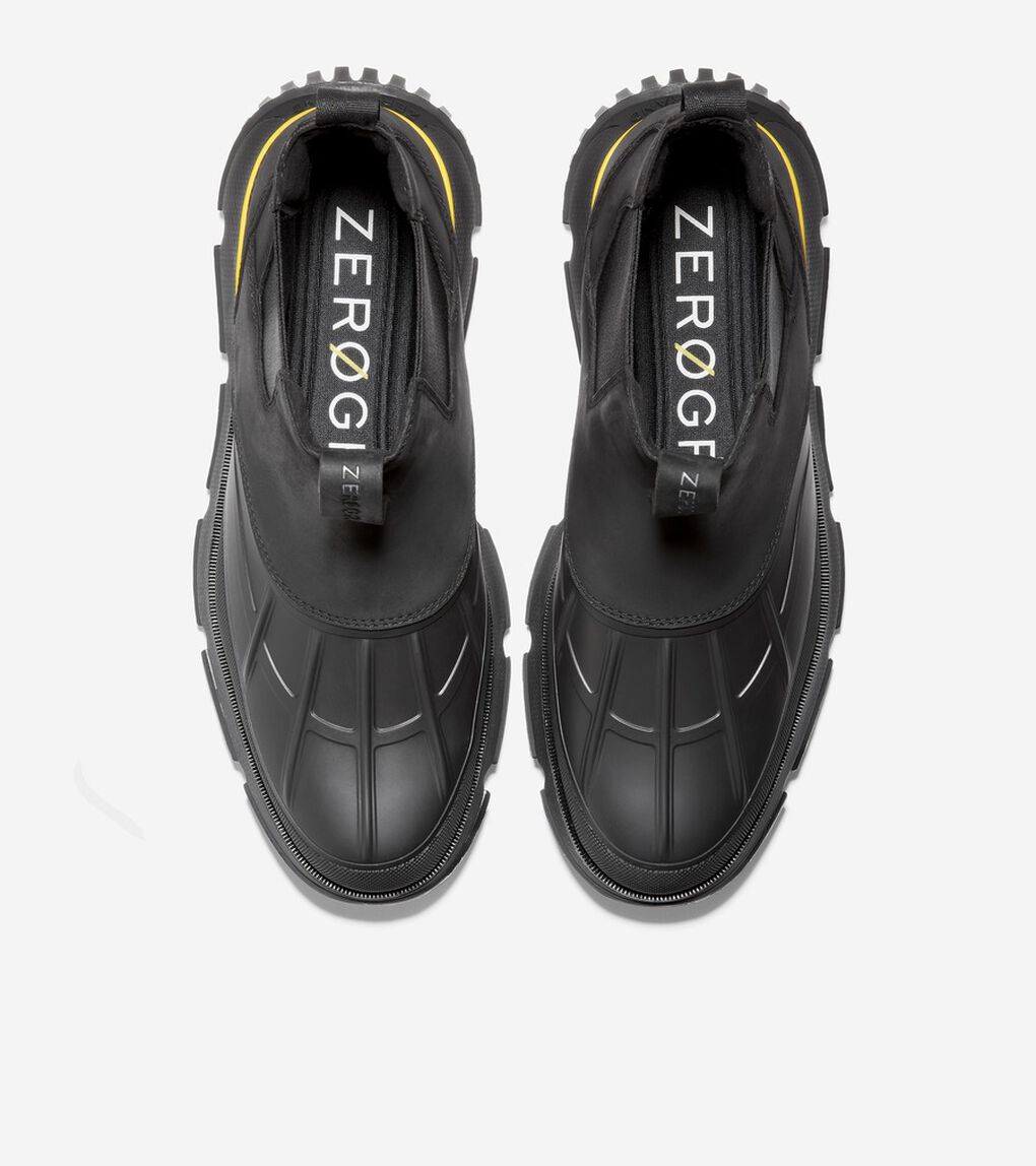 4.ゼログランド レインブーツウォータープルーフ mens.