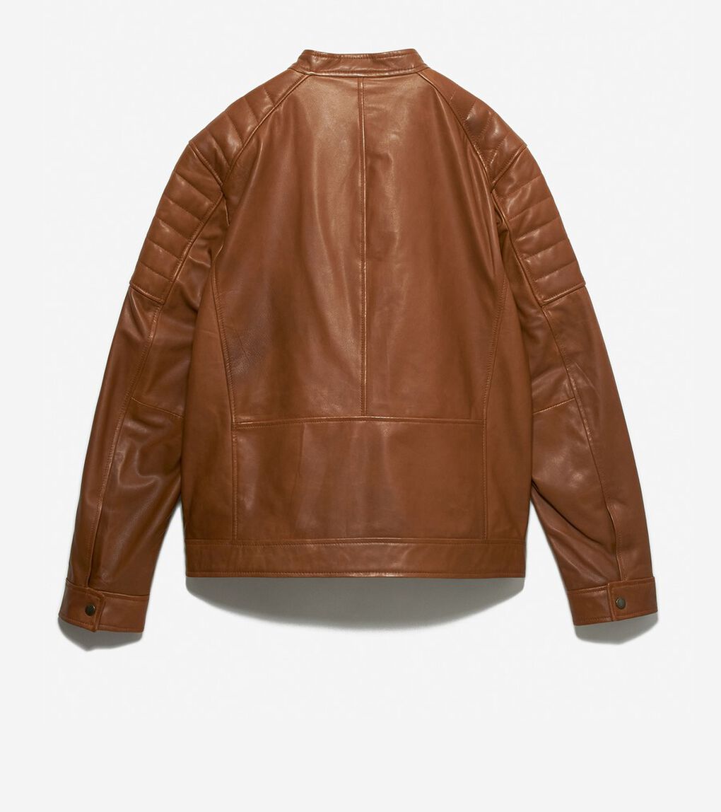レザー レーサー ジャケット mens.