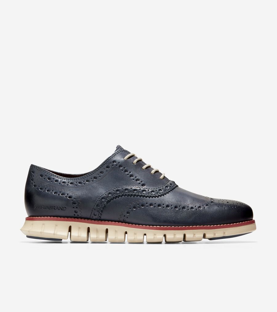 ゼログランド ウィングチップ オックスフォード mens. 0.0 | COLE_HAAN
