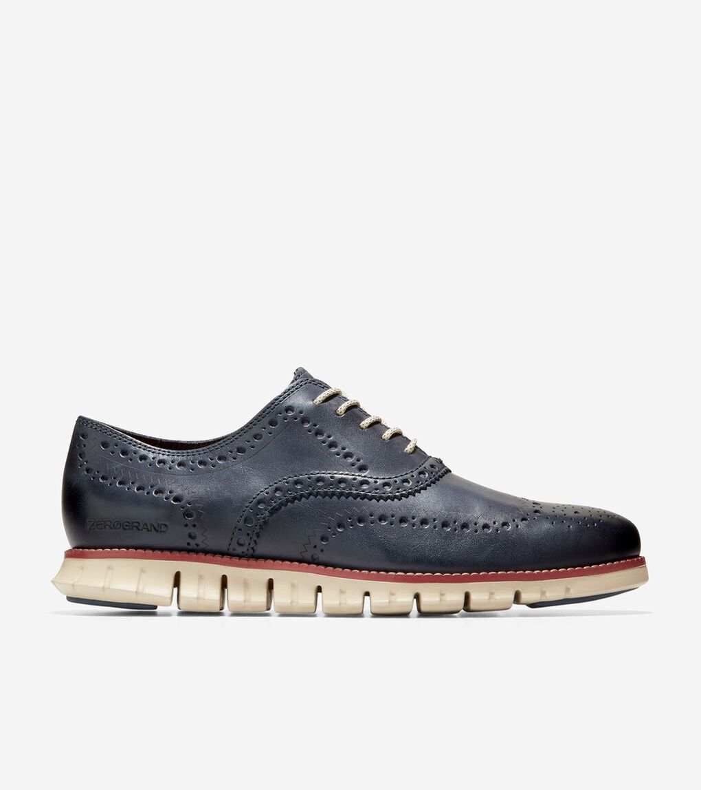 ゼログランド ウィングチップ オックスフォード mens.