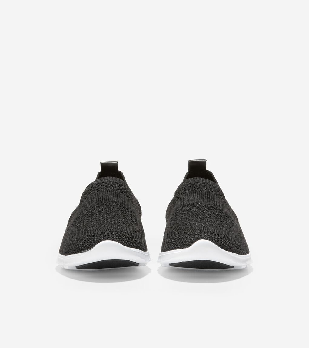 ゼログランド スティッチライト スリッポン ローファー womens.