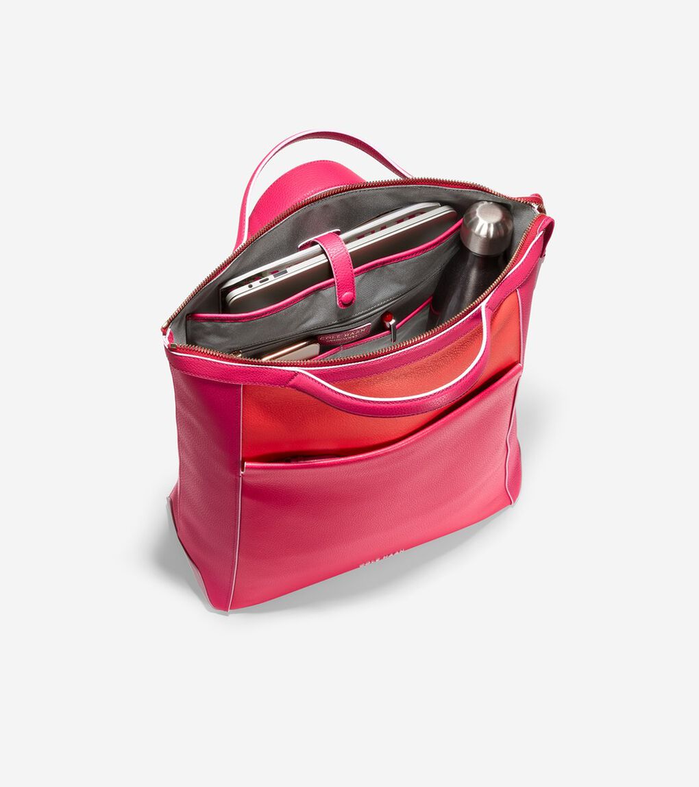 グランド アンビション レザー バックパック womens.