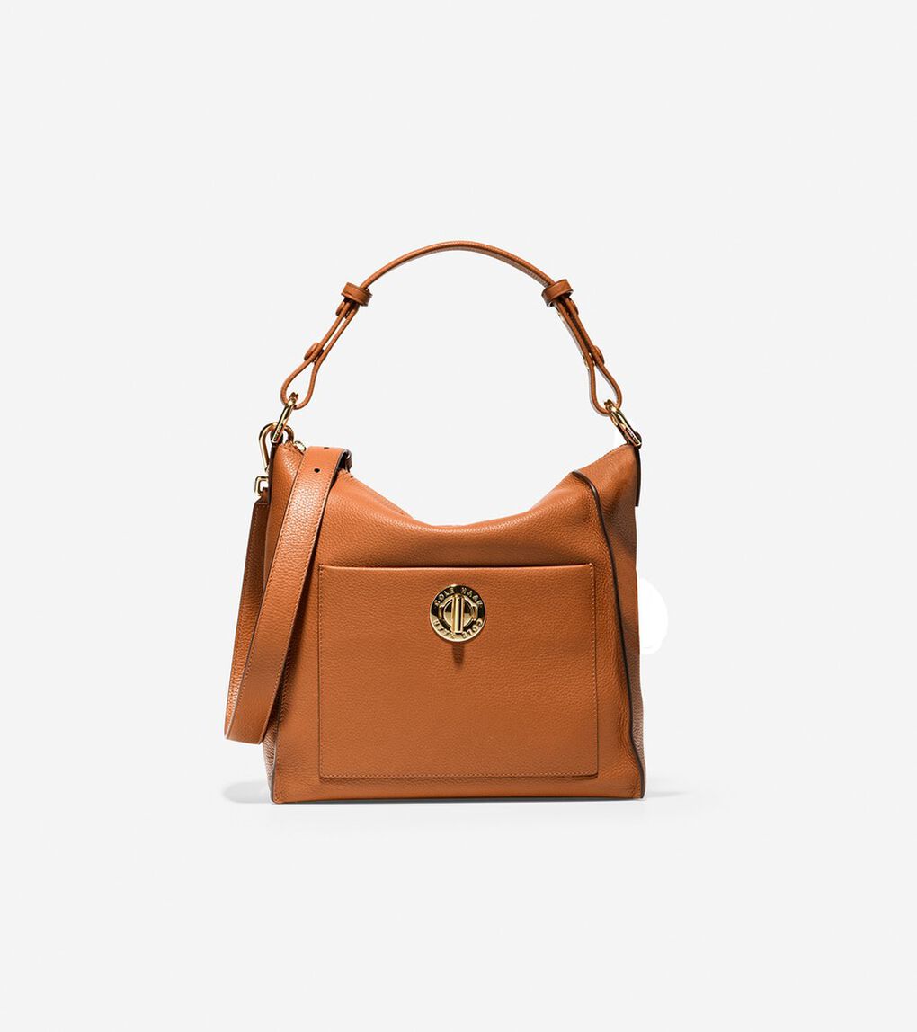 スモール ターンロック ショルダー バッグ womens.