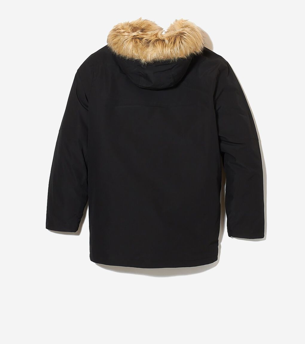 ゼログランド フーデッド ストレッチ ダウン パーカー mens.