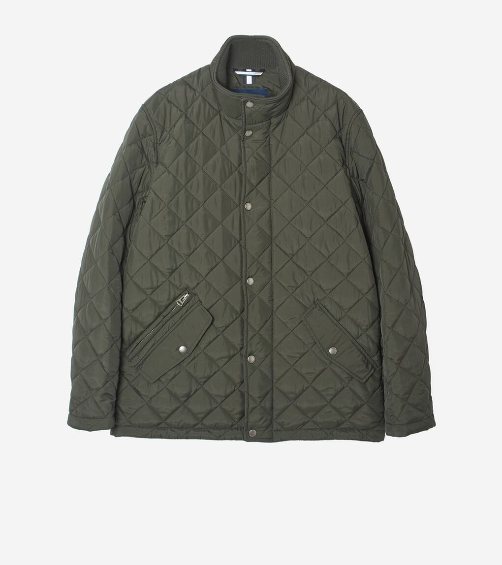 キルテッド バーン ジャケット mens.