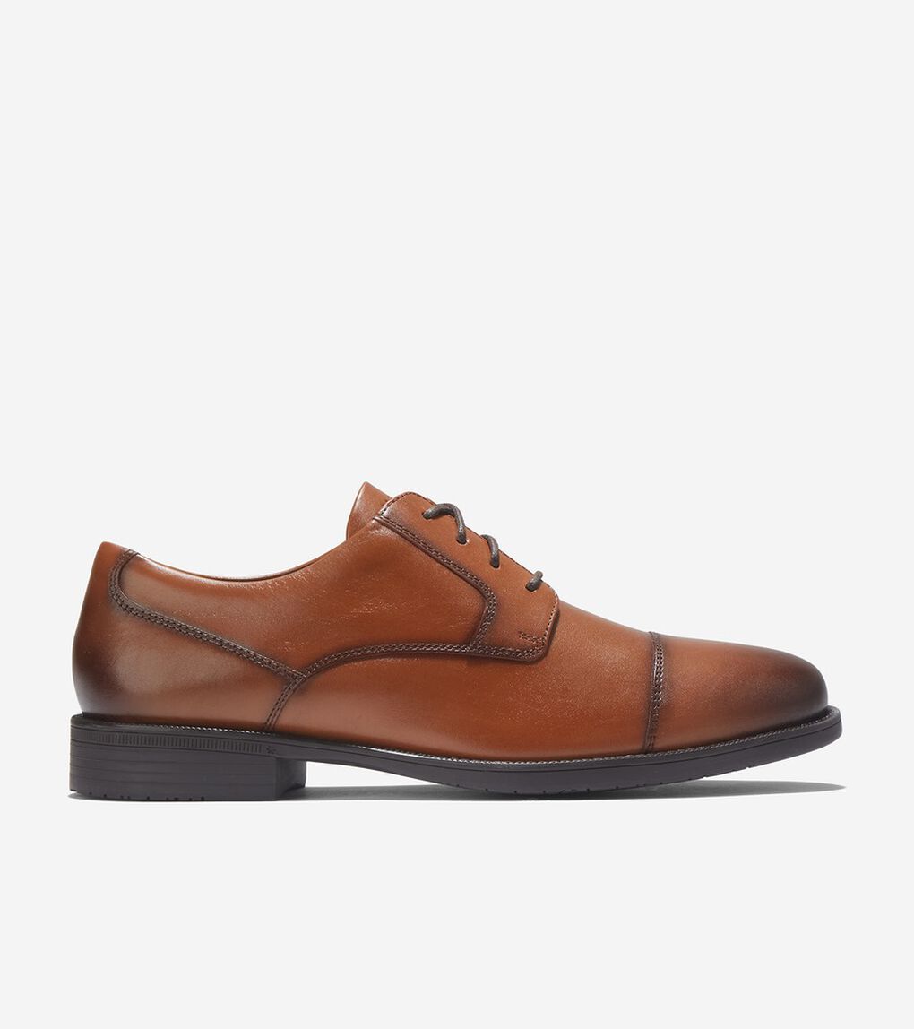 グランド+プラット キャップトゥオックスフォード mens.