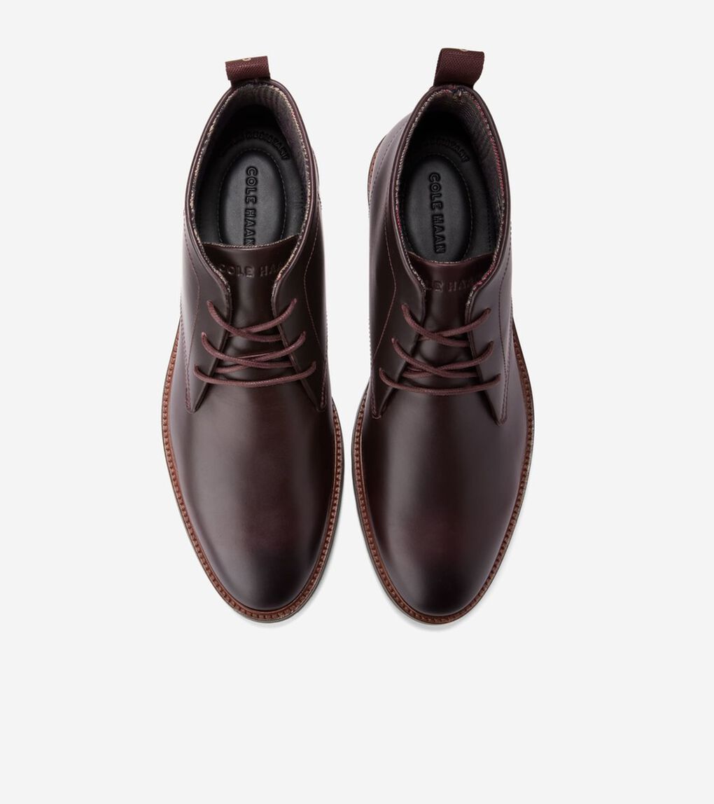 バークシャー ラグ チャッカ ブーツ mens.
