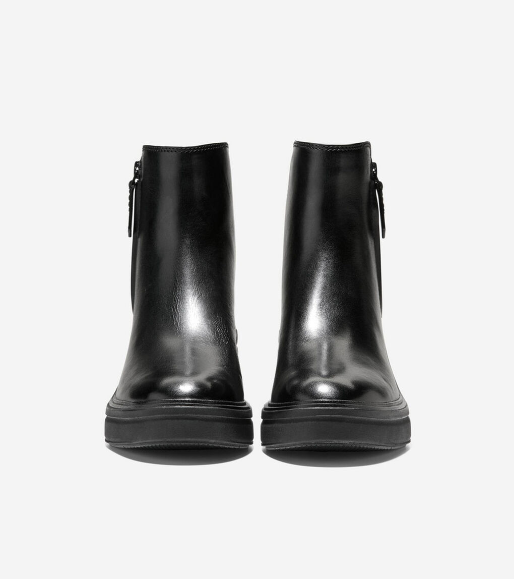 オリジナルグランド ヒール ジップ ブーツ womens
