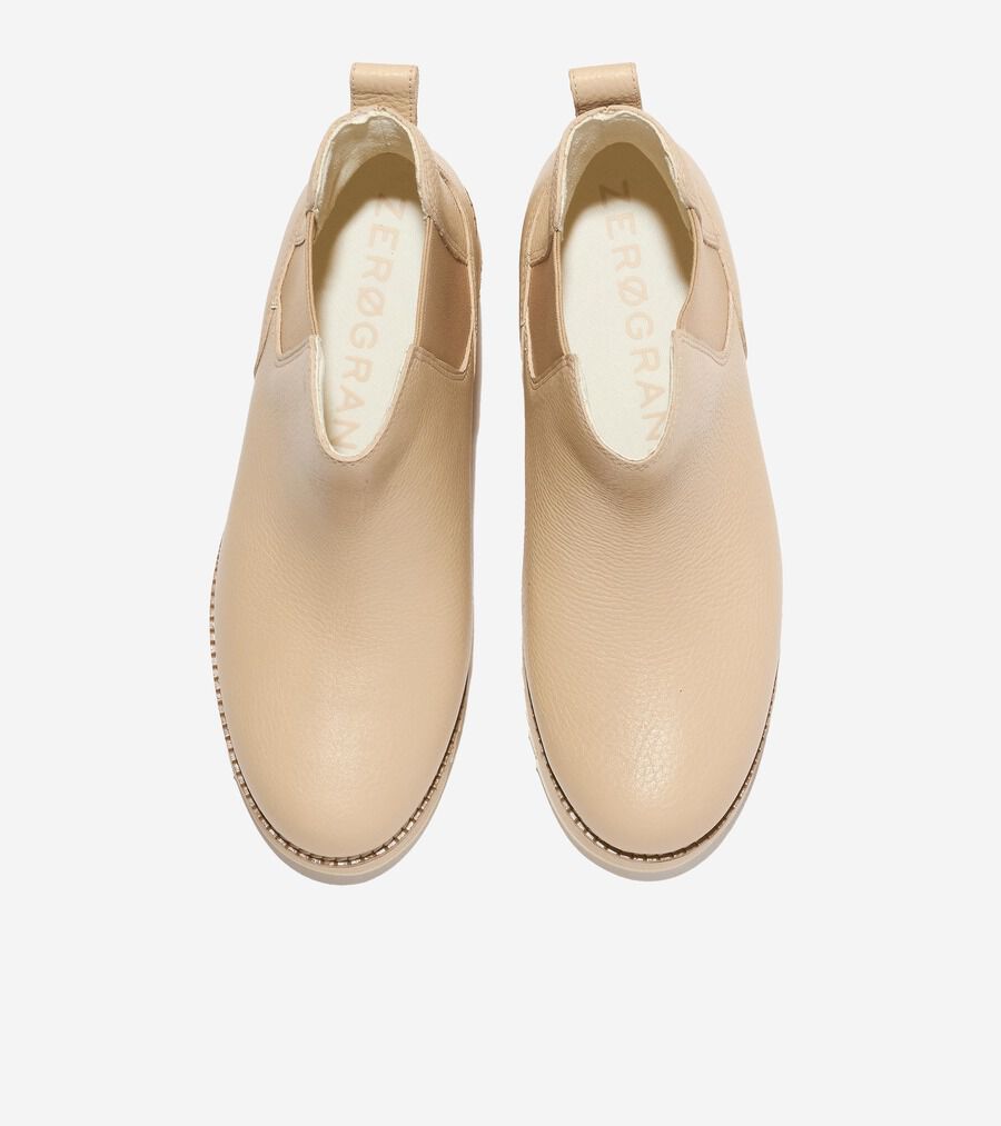 ゼログランド シティ ウェッジ ブーツ ウォータープルーフ womens